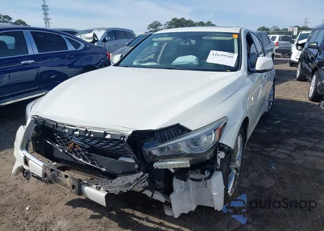 2018 Infiniti Q50 3.0T Luxe из США, поврежденный, VIN JN1EV7AR7JM440730